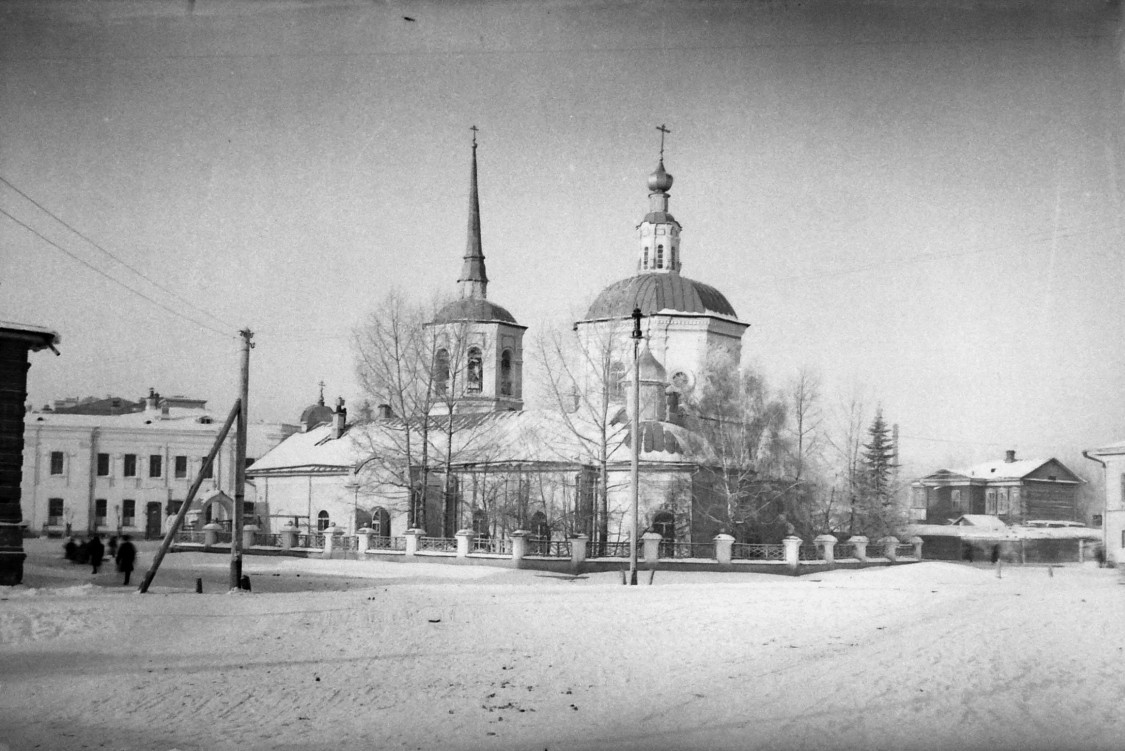 Томск. Собор Благовещения Пресвятой Богородицы. архивная фотография, 1900—1915 год с сайта https://pastvu.com/p/281223