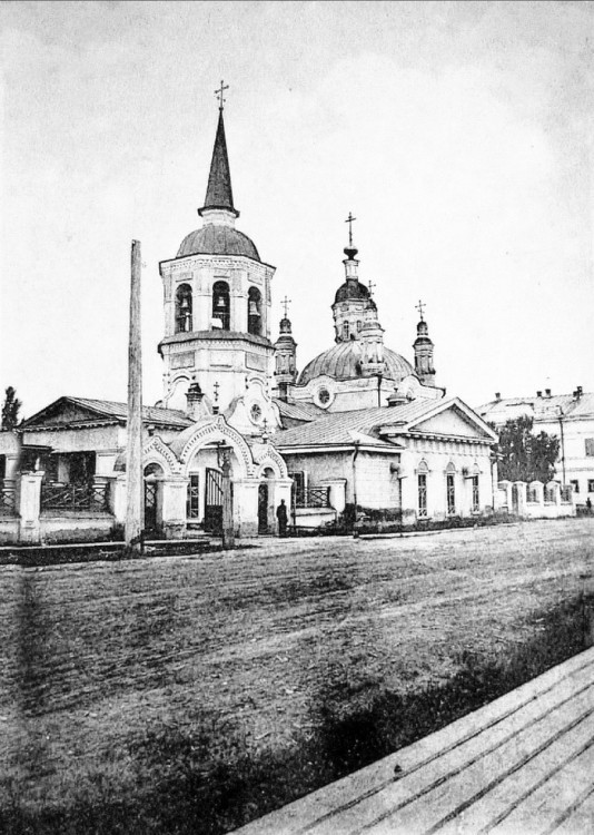 Церковь Сошествия Святого Духа, Томск (Томск, город, Томская область). архивная фотография, фото до 1917 года, http://russiahistory.ru/