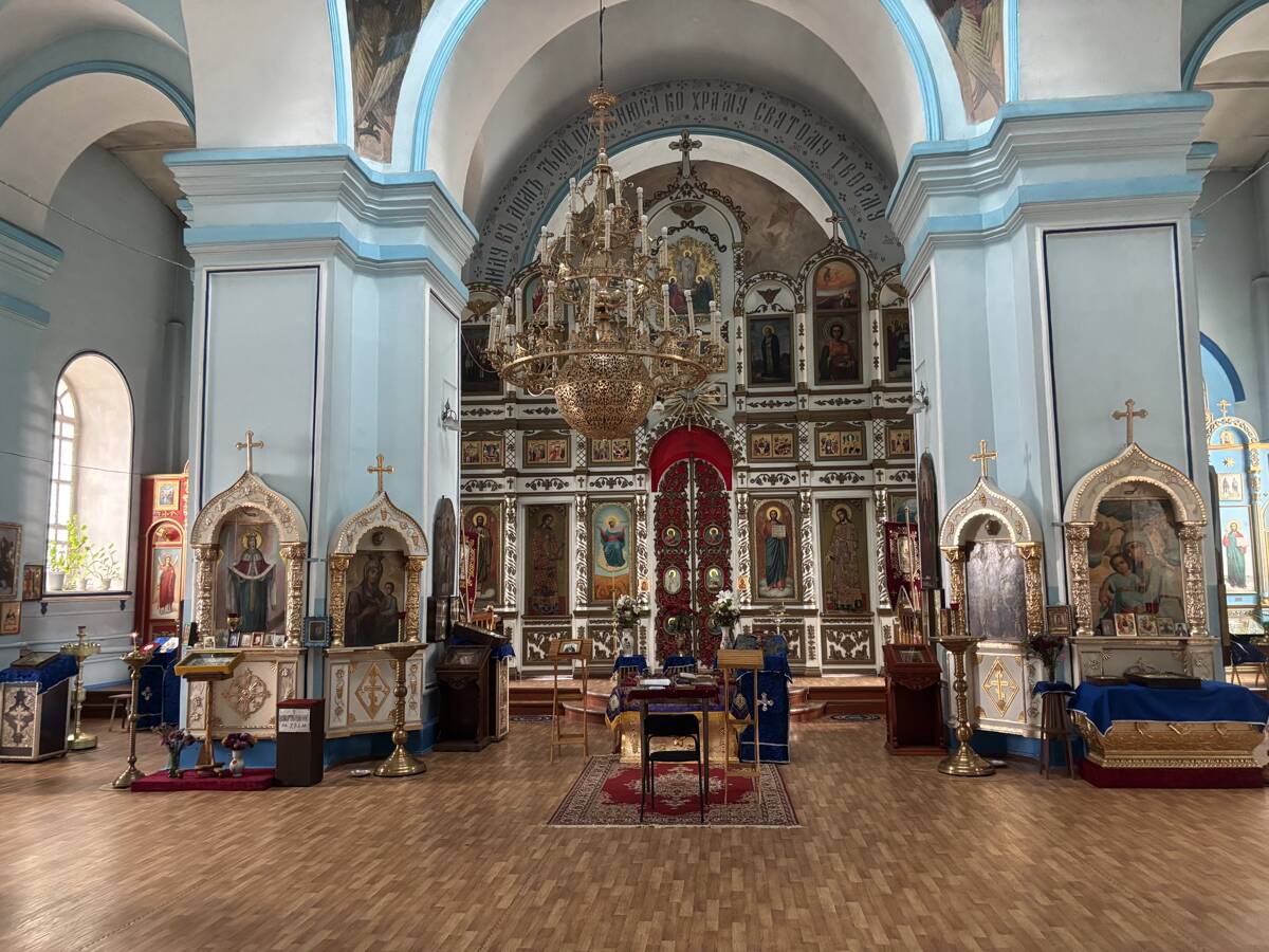 Церковь Богоявления Господня, Островская (Даниловский район, Волгоградская область). интерьер и убранство