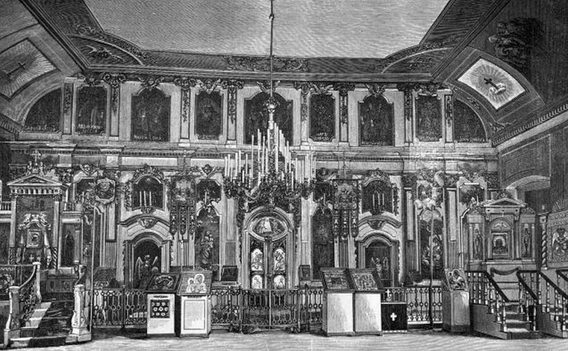 Собор Троицы Живоначальной, Петроградский район (Санкт-Петербург, г. Санкт-Петербург). архивная фотография, Иконостас с сайта http://www.encspb.ru