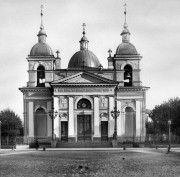 Церковь Рождества Христова на Песках (старая), Западный фасад фото с сайта http://www.encspb.ru<br>, Санкт-Петербург, Санкт-Петербург, г. Санкт-Петербург