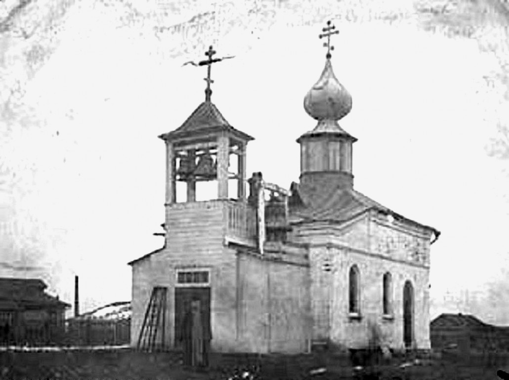 Гагаринский. Церковь Троицы Живоначальной в Семёновском. архивная фотография, Источник: архив семьи священномученика Александра Орлова 1924-1937 год с сайта http://oldmos.ru/old/photo/view/102258