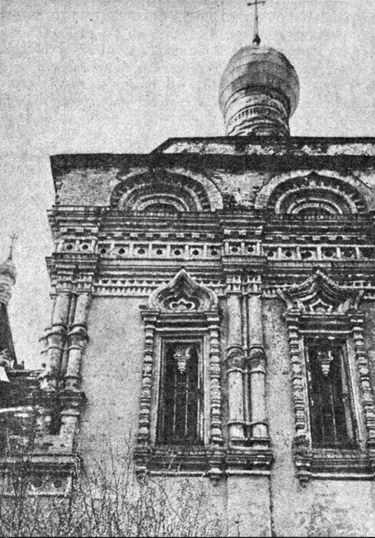 Церковь Казанской иконы Божией Матери в Богородском-Воронине, Коньково (Юго-Западный административный округ (ЮЗАО), г. Москва). архивная фотография, 1930 год с сайта http://oldmos.ru/old/photo/view/16883