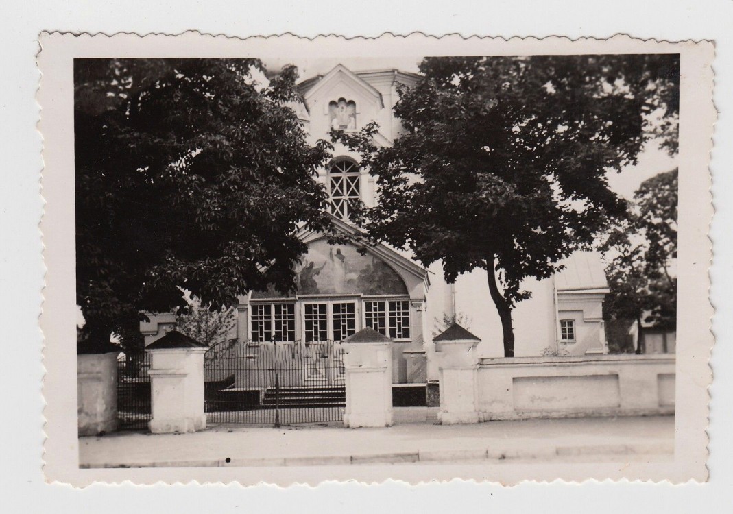 Ковель. Собор Воскресения Христова. архивная фотография, Вход в храм. Фото 1941 г. с аукциона e-bay.de