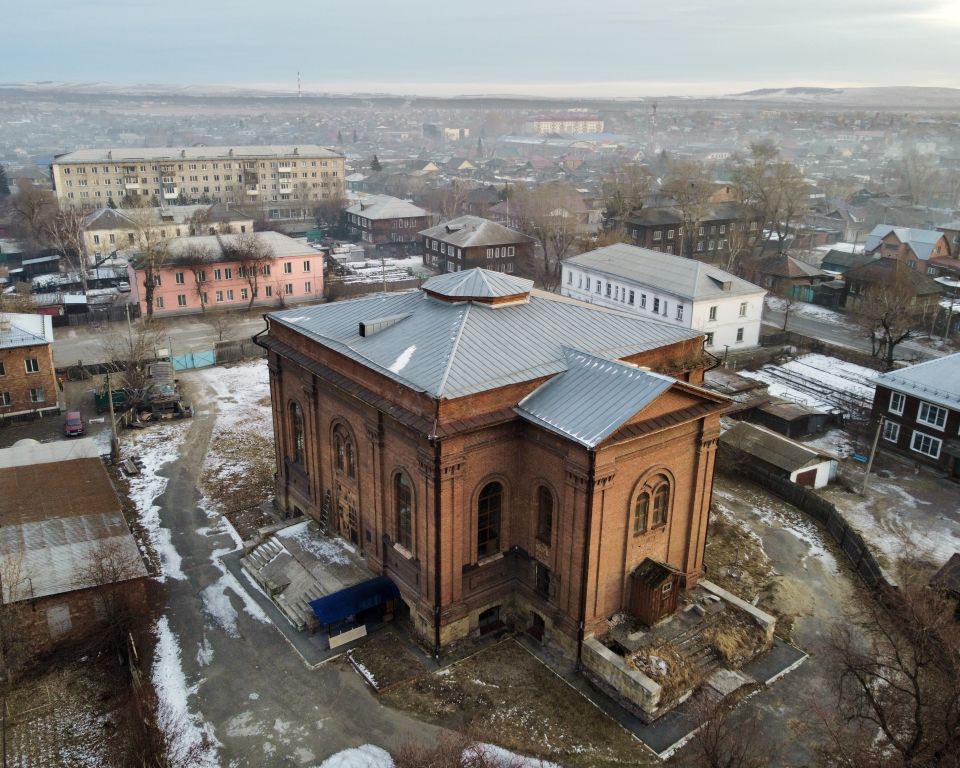 Минусинск. Церковь Вознесения Господня. фасады, Вид с севера