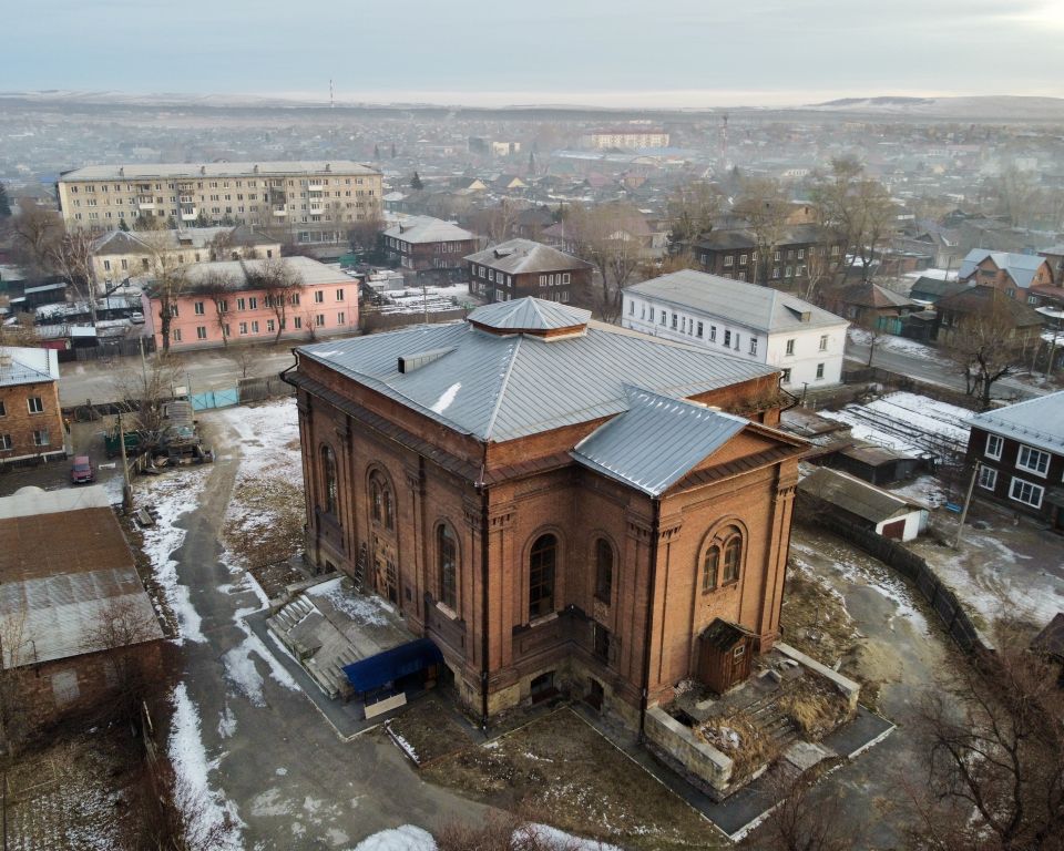 Церковь Вознесения Господня, Минусинск (Минусинск, город, Красноярский край). фасады, Вид с севера