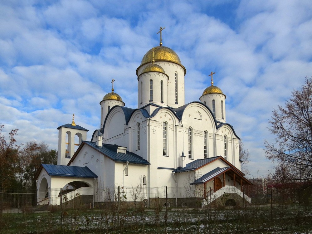 Алтуфьевский. Церковь Торжества Православия в Алтуфьеве. фасады