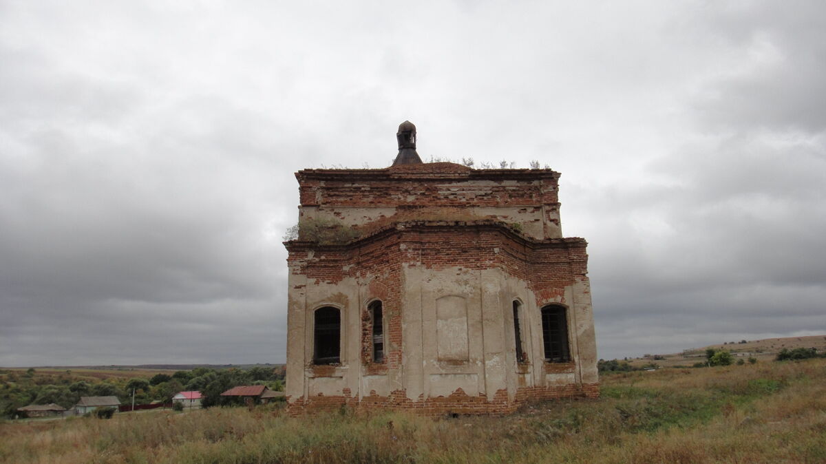 Церковь Михаила Архангела, Лопуховка (Руднянский район, Волгоградская область). фасады