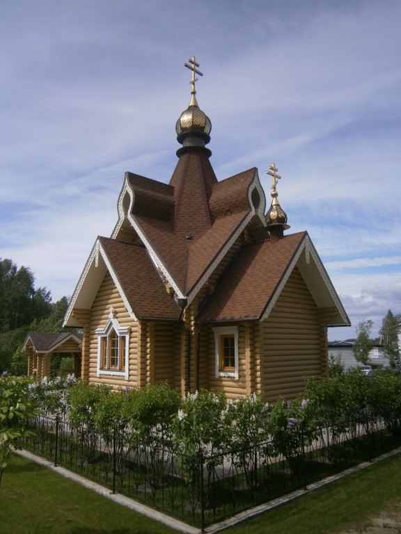 Порошкино. Церковь Валаамской иконы Божией Матери. фасады