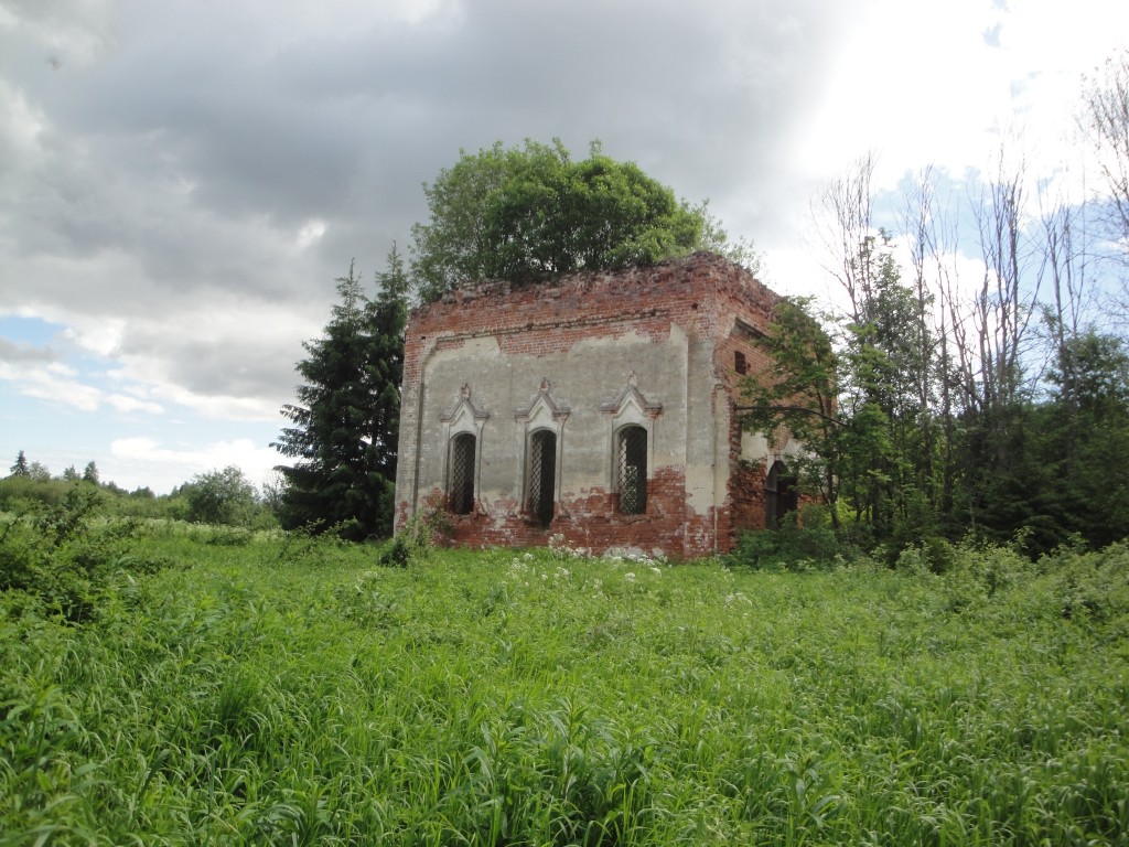 Церковь Рождества Христова, Стеховская (Химанево) (Шенкурский район, Архангельская область). фасады, Фото с северо-запада.