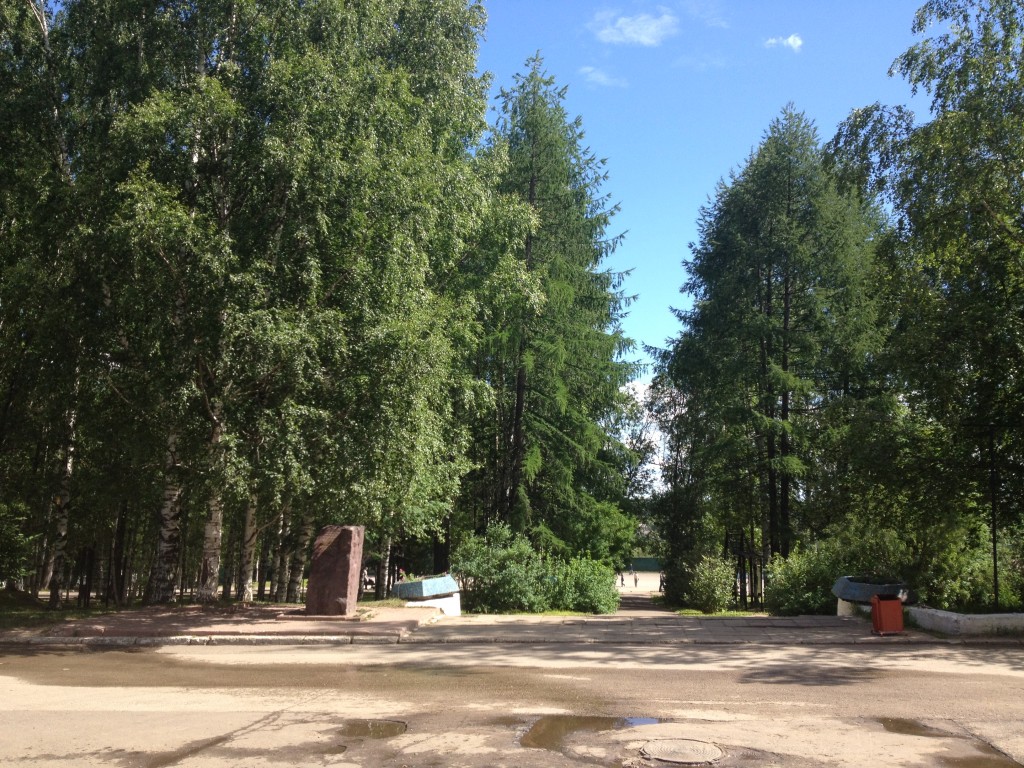 Церковь Покрова Пресвятой Богородицы, Сыктывкар (Сыктывкар, город, Республика Коми). дополнительная информация, место, где находилась Покровская церковь