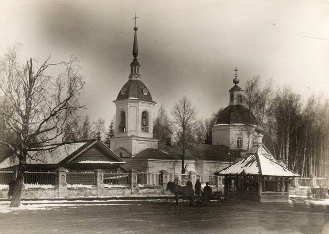 Церковь Вознесения Господня, Яранск (Яранский район, Кировская область). архивная фотография, 1900—1917 год с сайта https://pastvu.com/p/393431
