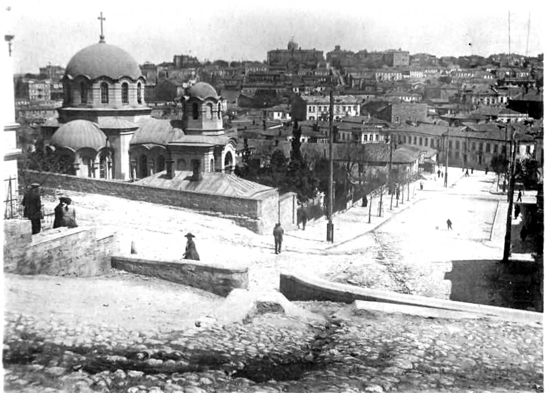 Церковь Трех Святителей, Севастополь (Ленинский район, г. Севастополь). архивная фотография, Фото 1918 года. с http://routir.livejournal.com/16364.html