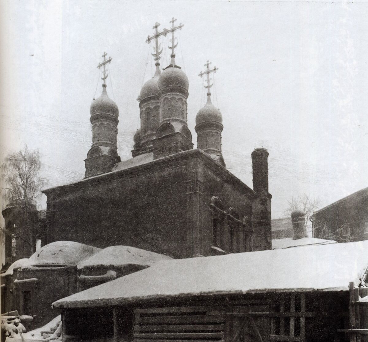 Церковь Алексия, митрополита Московского, что на Глинищах, Тверской (Центральный административный округ (ЦАО), г. Москва). архивная фотография, 1931 год