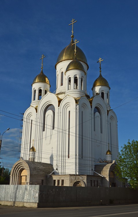 Иваново. Церковь Вознесения Господня (новая). документальные фотографии