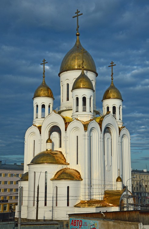 Иваново. Церковь Вознесения Господня (новая). фасады