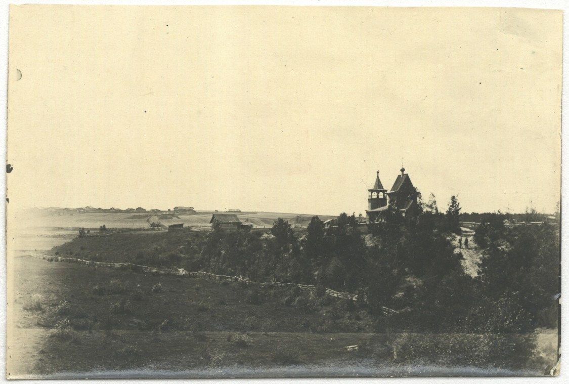 Николая Чудотворца на Старом Городище, Целковская (Тарногский район, Вологодская область). архивная фотография, Фото 1930-х гг. из фондов ГАВО
