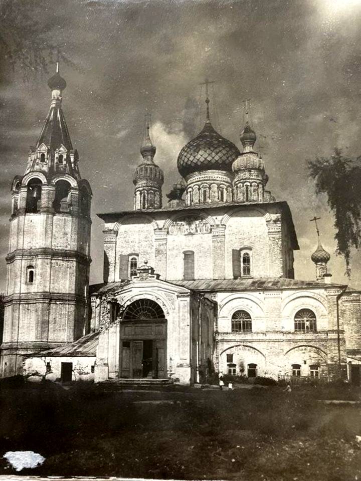 Церковь Варвары великомученицы, Ярославль (Ярославль, город, Ярославская область). архивная фотография, Вид с запада. Фото 1920-х гг. из коллекции ГНИМА. (ГК № 60929968)