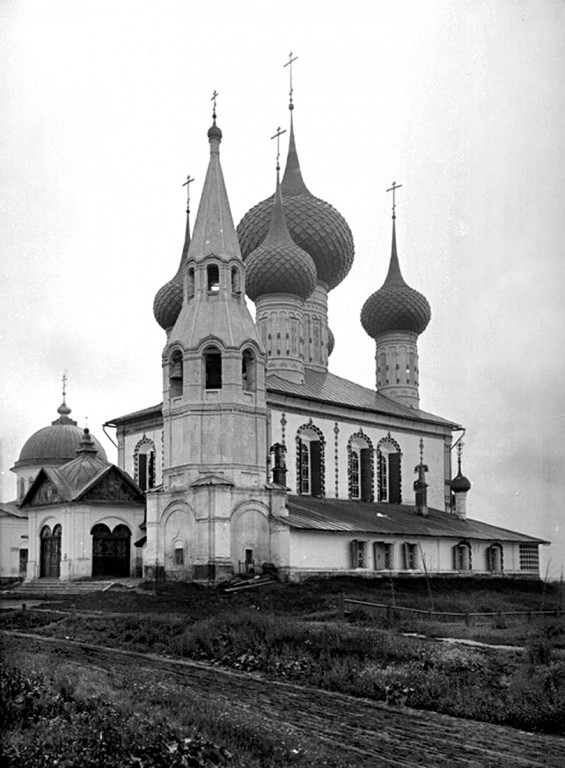 Церковь Петра и Павла на Волге (в Петровской слободе), Ярославль (Ярославль, город, Ярославская область). архивная фотография, 1903 год. с сайта http://yargid.ru/