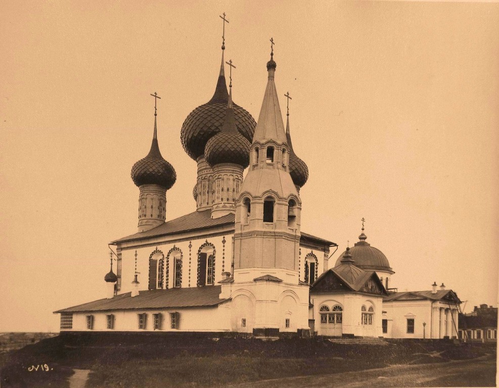 Ярославль. Церковь Петра и Павла на Волге (в Петровской слободе). архивная фотография, Вид церкви в 1880-е годы, автор фото И.Ф. Барщевский