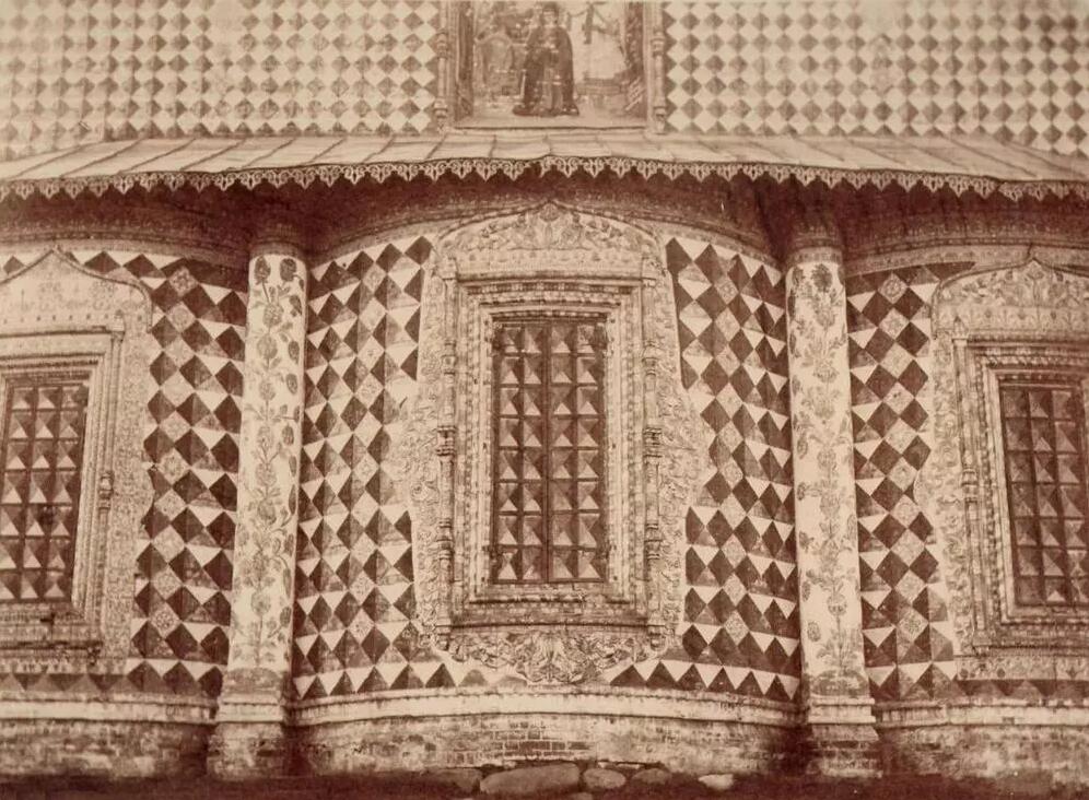 Церковь Петра и Павла на Волге (в Петровской слободе), Ярославль (Ярославль, город, Ярославская область). архивная фотография, Церковь Петра и Павла на Волжском берегу, оформление восточной стороны