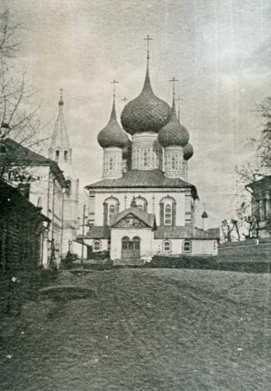 Церковь Петра и Павла на Волге (в Петровской слободе), Ярославль (Ярославль, город, Ярославская область). архивная фотография, Старинное фото из фондов Областного музея 