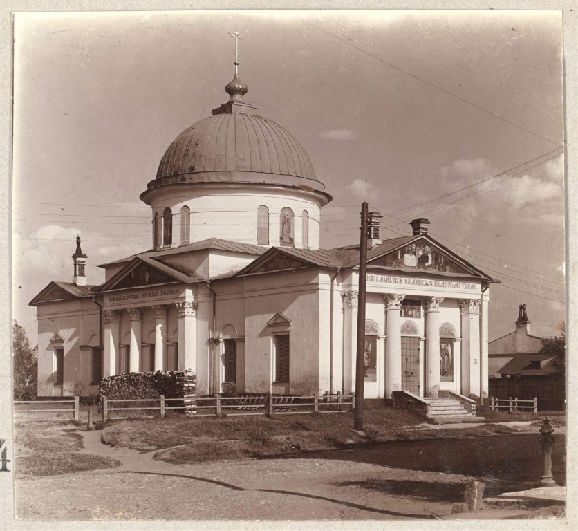 Церковь Николая Чудотворца Петропавловского прихода, Ярославль (Ярославль, город, Ярославская область). архивная фотография, С. М. Прокудин-Горский. 1910 г с сайта http://www.prokudin-gorsky.org/card.php?photos_id=676