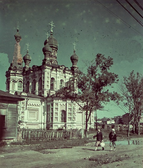 Церковь Всех Святых в Солдатской слободе, Смоленск (Смоленск, город, Смоленская область). архивная фотография, Фото 1941 г. с аукциона e-bay.de