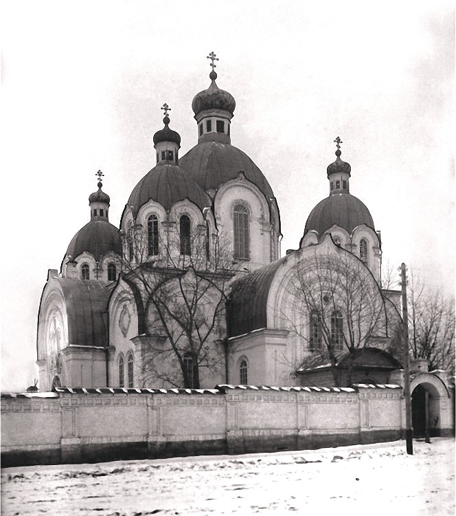 Одигитриевский женский монастырь. Церковь Вознесения Господня, Челябинск (Челябинск, город, Челябинская область). архивная фотография, Фото 1926 года. Автор Н.А. Шелудяков. Источник: книга Н.А. Антипина и И.В. Купцова 