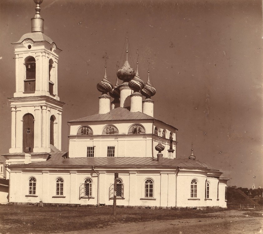 Кашин. Собор Успения Пресвятой Богородицы. архивная фотография, фото 1910 года