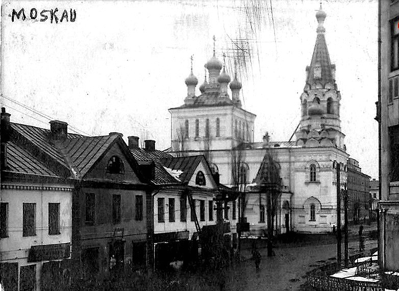 Собор Петра и Павла, Минск (Минск, город, Беларусь, Минская область). архивная фотография, Фото с сайта http://orda.of.by/.add/showimage.php?image=../.ga/m/minsk/index/sf/.big/minsk_1918.jpg