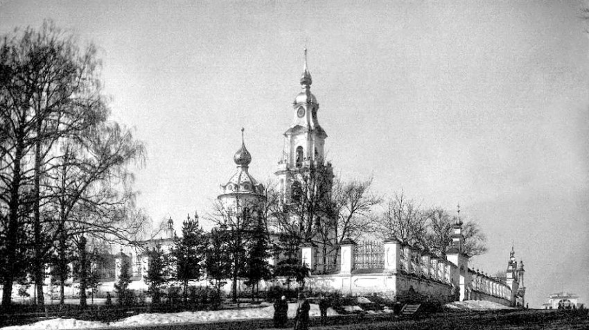 Кострома. Собор Богоявления Господня в Кремле (старый). архивная фотография, 1916 год с сайта https://pastvu.com/p/375097