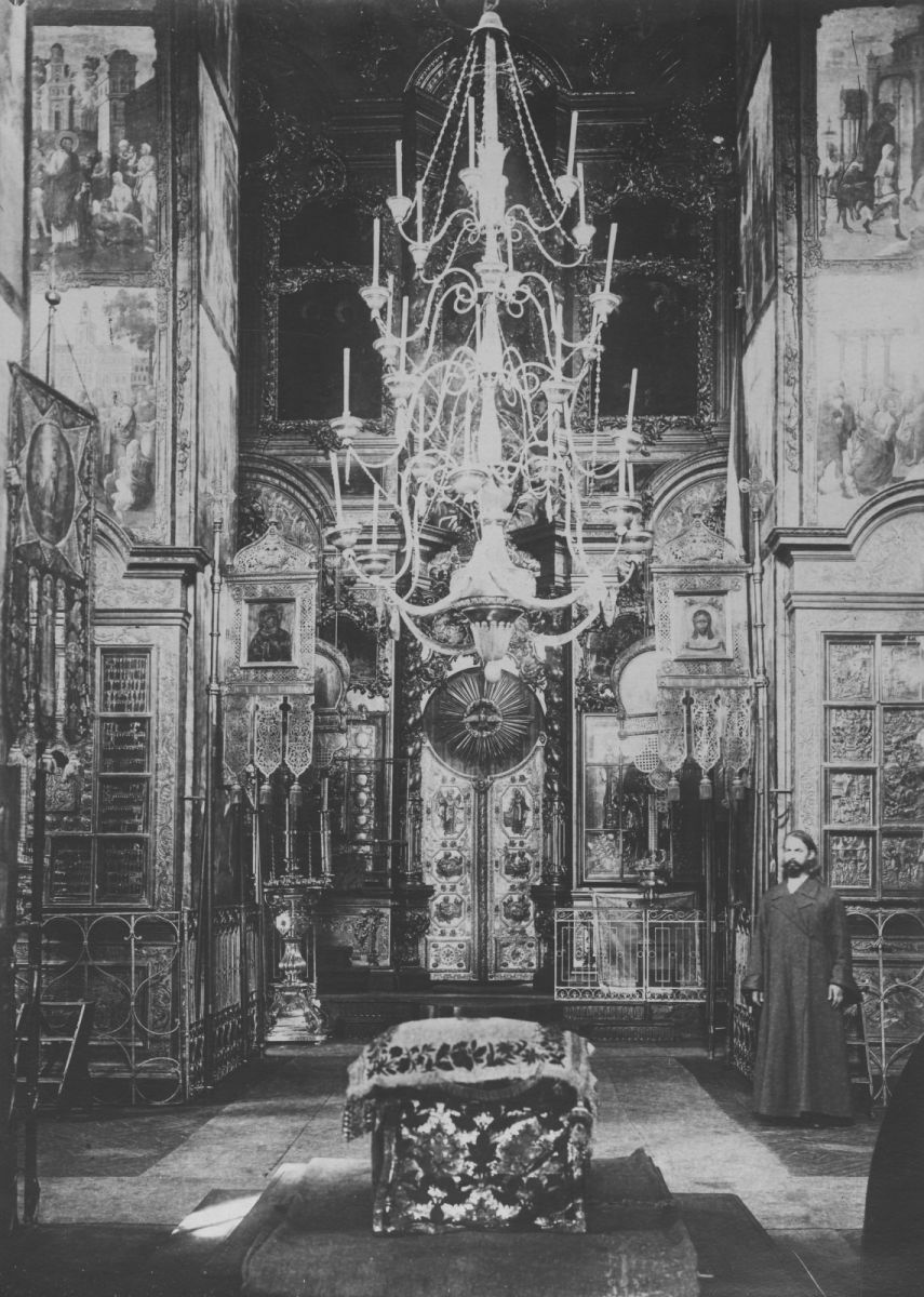 Кострома. Собор Богоявления Господня в Кремле (старый). архивная фотография, 1910-е годы.