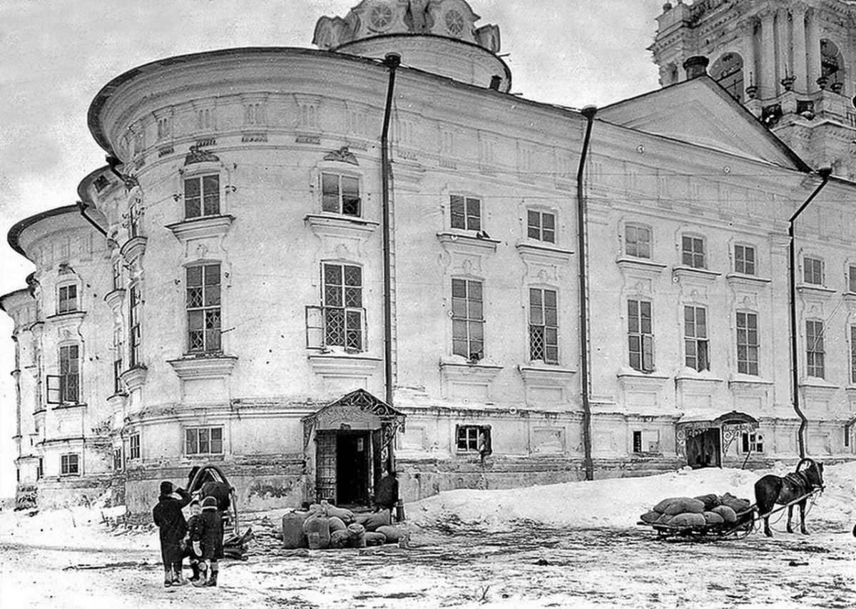 Кострома. Собор Богоявления Господня в Кремле (старый). архивная фотография, Незадолго до взрыва. 1930-е годы.