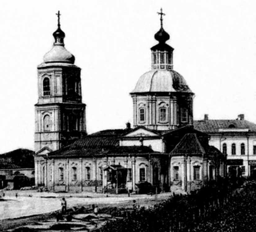 Церковь Воздвижения Креста Господня, Тула (Тула, город, Тульская область). архивная фотография