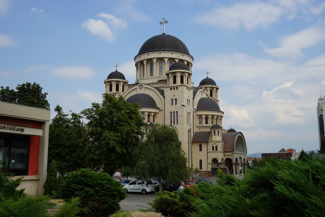 Церковь Успения Пресвятой Богородицы, Дева (Хунедоара, Румыния). фасады