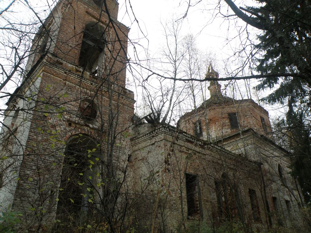 Владимирово, урочище. Церковь Воскресения Христова. фасады