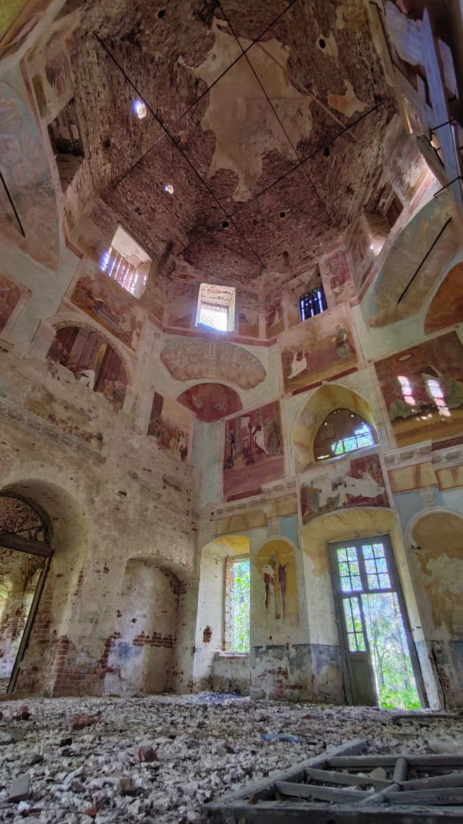 Церковь Воскресения Христова, Владимирово, урочище (Сусанинский район, Костромская область). интерьер и убранство