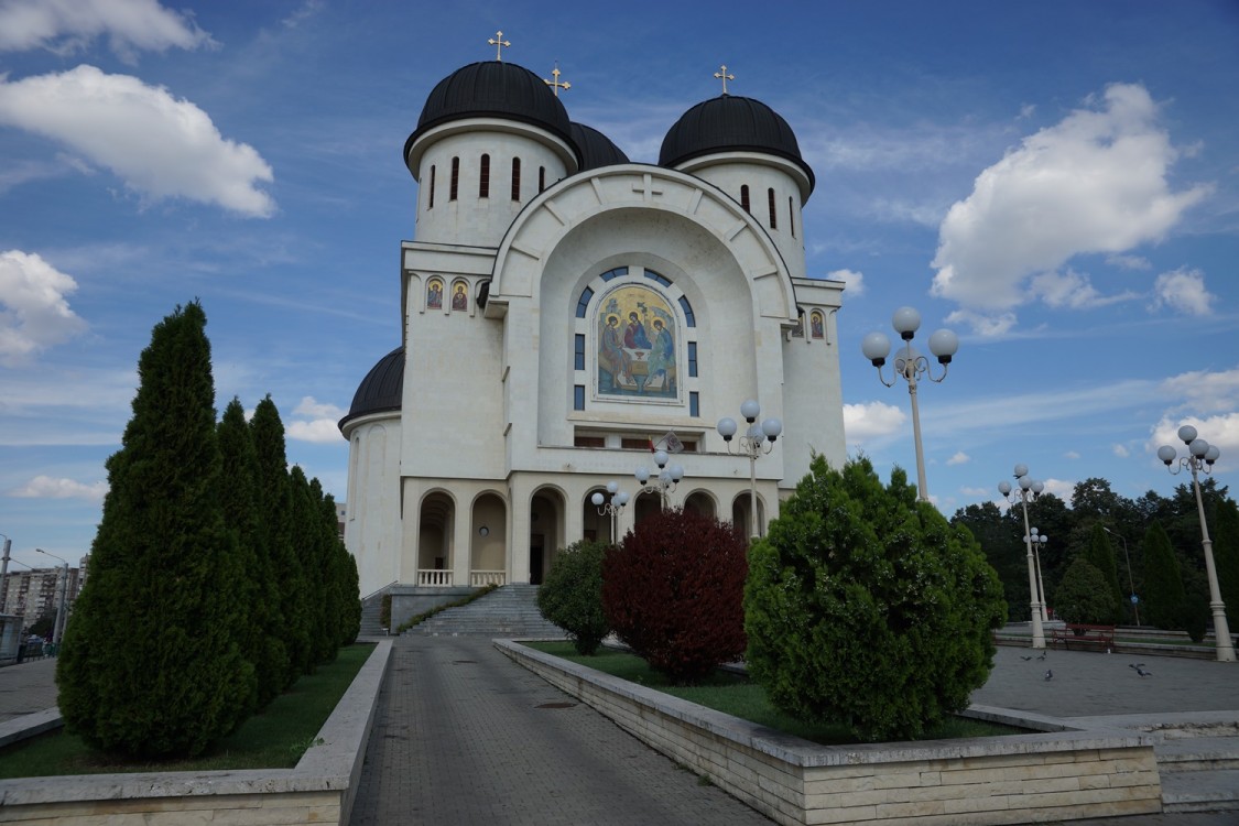 Собор Троицы Живоначальной, Арад (Арад, Румыния). фасады