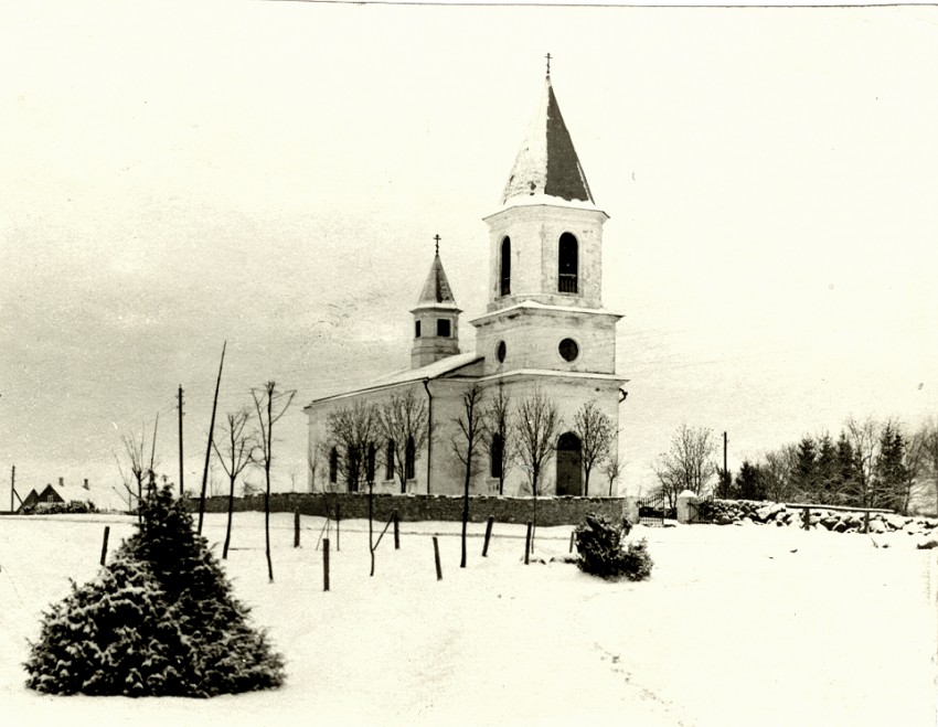 Церковь Петра и Павла, Хеламаа (Сааремаа, Эстония). архивная фотография, Из коллекции Музея Муху. Источник: http://www.muis.ee/museaalview/1604927