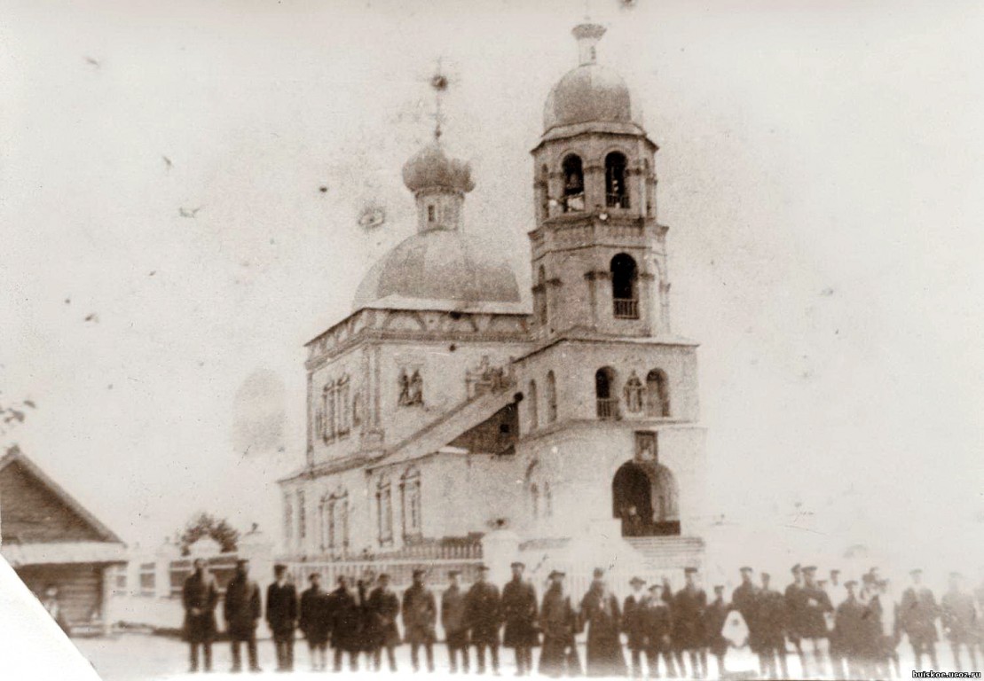 Цепочкино. Церковь Спаса Преображения. архивная фотография, Фото с сайта: http://buiskoe.ucoz.ru/publ/dukhovnost/cepochkinskij_monastyr_ego_znachenie/8-1-0-206