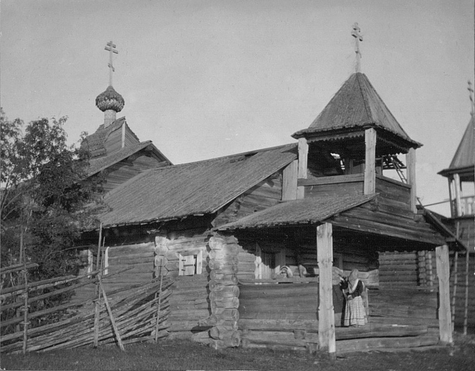 Габсельга. Неизвестная часовня. архивная фотография, Фото начала ХХ века. Автор П.З. Захаров.