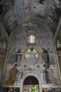 Церковь Александра Невского, Западная стена храма. Фрески Михаила Нестерова. 1902—1904 гг.<br>, Абастумани, Самцхе-Джавахети, Грузия