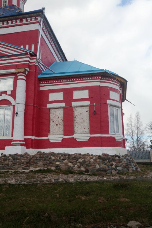 Церковь Георгия Победоносца в Георгиевском, Корега (Буйский район, Костромская область). архитектурные детали