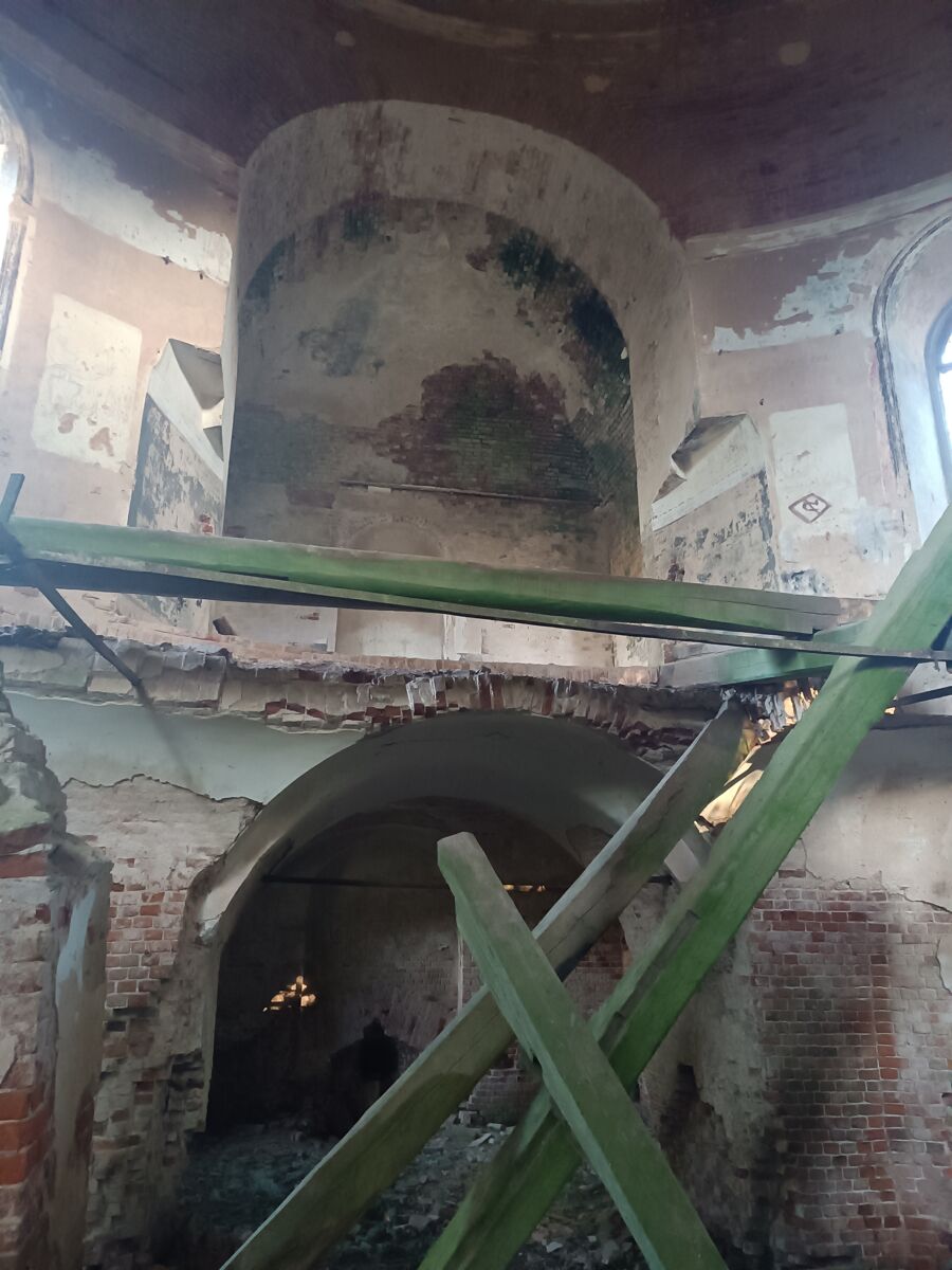 Церковь Покрова Пресвятой Богородицы, Романцево (Буйский район, Костромская область). интерьер и убранство