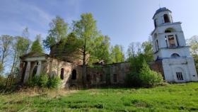 Романцево. Церковь Покрова Пресвятой Богородицы