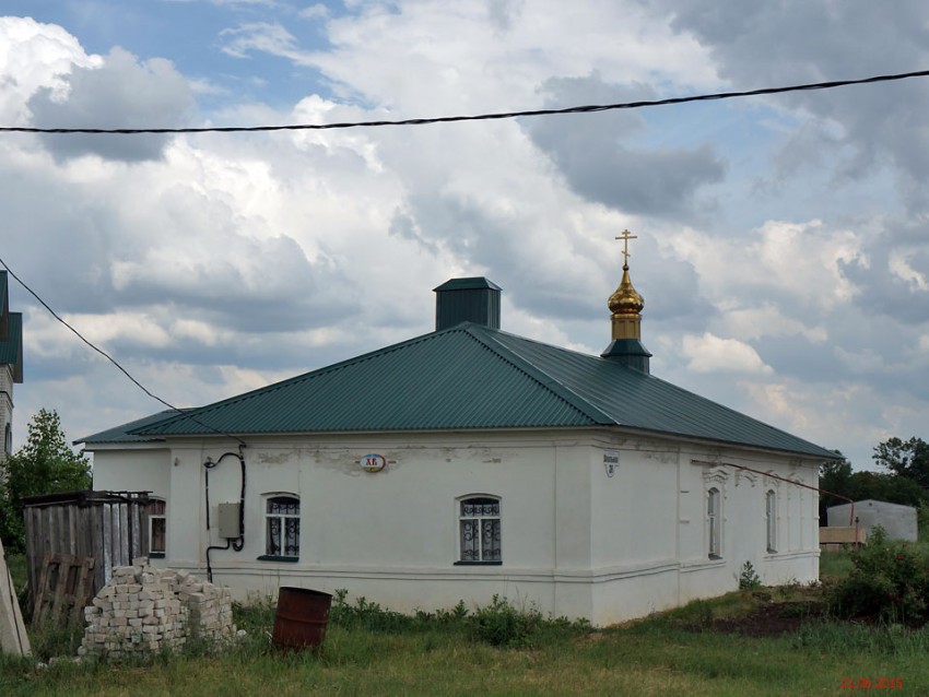 Церковь Михаила Архангела (временная), Хрущевка (Липецкий район, Липецкая область). фасады