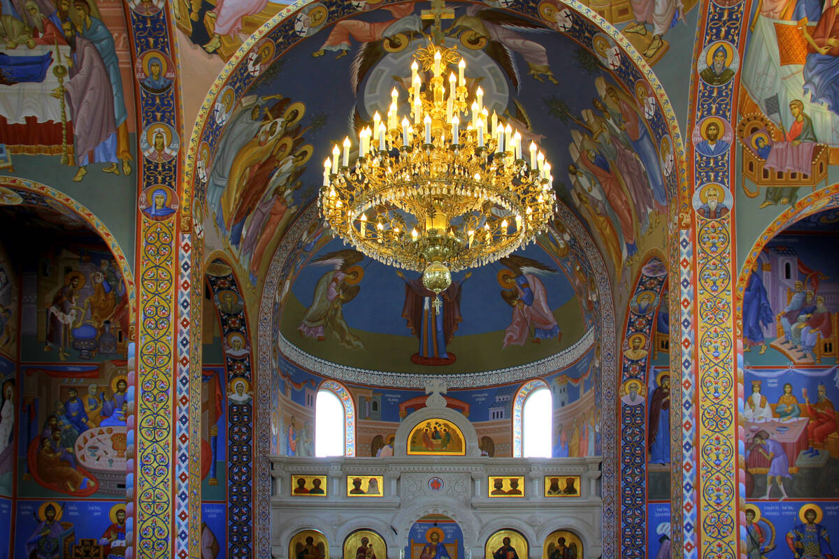 Церковь Феодора Ушакова, Новофёдоровка (Сакский район, Республика Крым). интерьер и убранство