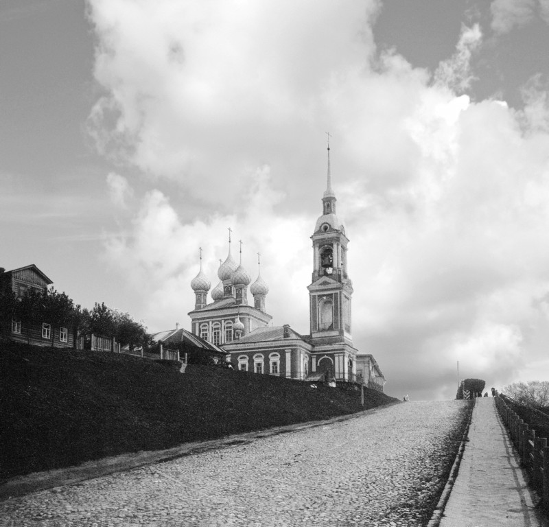 Кострома. Церковь Бориса и Глеба. архивная фотография, фото с сайта https://pastvu.com/p/241412