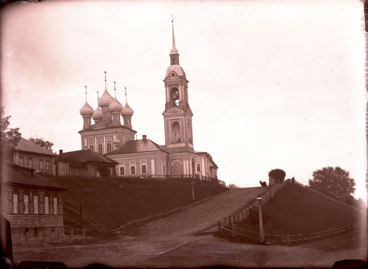 Церковь Бориса и Глеба, Кострома (Кострома, город, Костромская область). архивная фотография, Фото 1890-х гг. из фондов Костромского музея-заповедника. (ГК № 64383397)